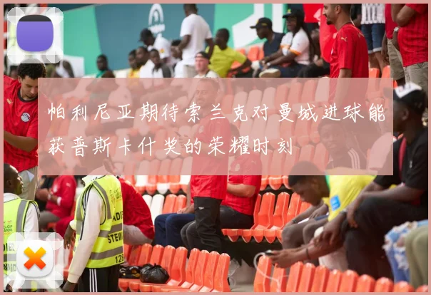 帕利尼亚期待索兰克对曼城进球能获普斯卡什奖的荣耀时刻
